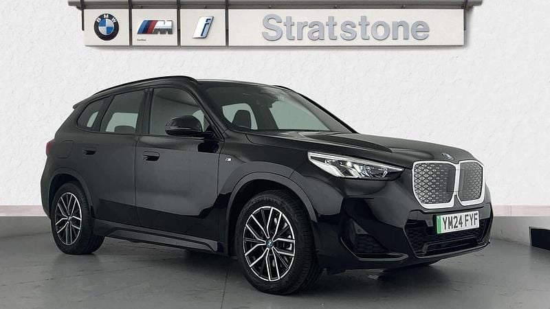 Black Used 2024 BMW iX1 M Sport SUV | £33,990 (A bit pricey) - Image 1/4