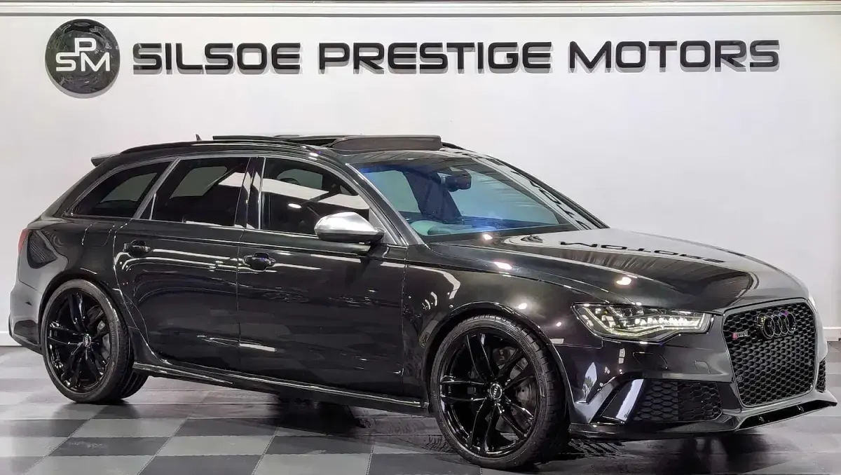 Used Audi RS6 Design 552 HP (405 kW) 2014 Black Estate