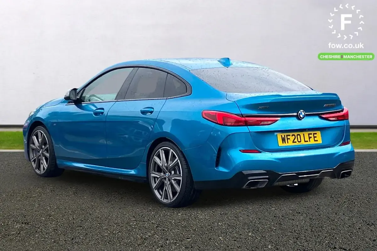 Used BMW M235 Comfort Edition 306 HP (225 kW) 2020 Blue Coupe