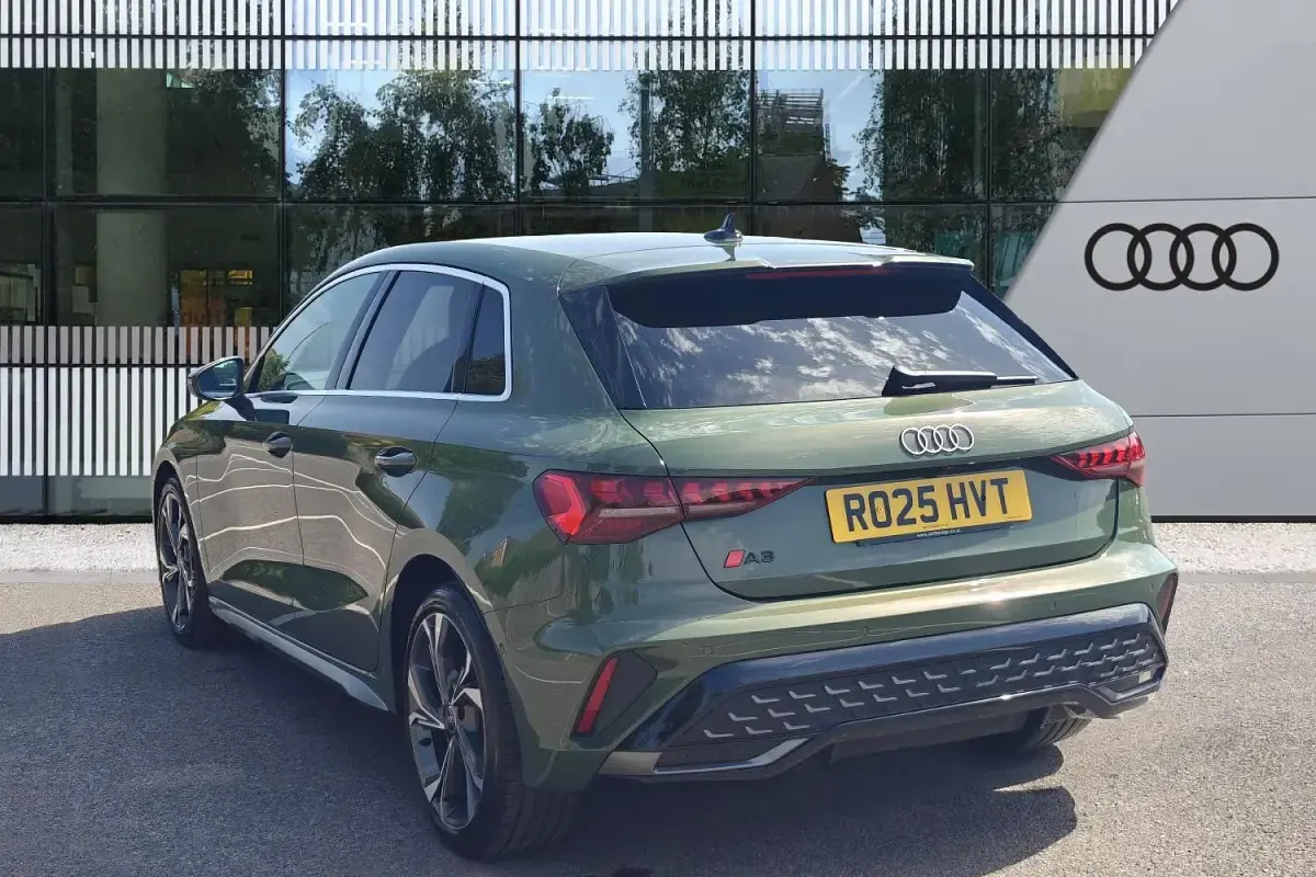 Used Audi A3 Sportback S-Line 2025 Green Hatchback