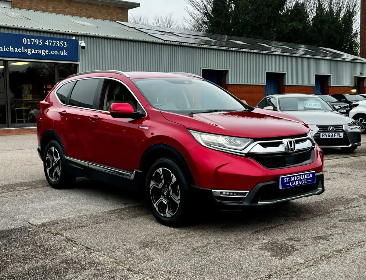 Begagnad Honda CR-V SR 184 HK (135 kW) 2020 Röd SUV