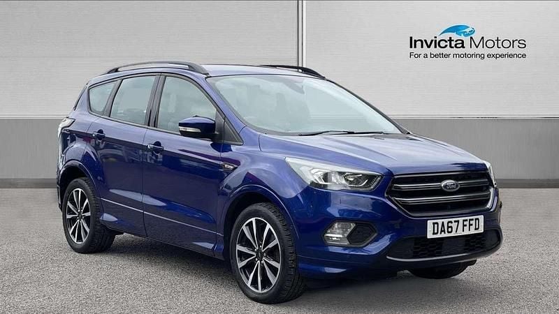 Blue Used 2018 Ford Kuga ST-Line SUV | £11,800 (Fair price) - Image 1/4