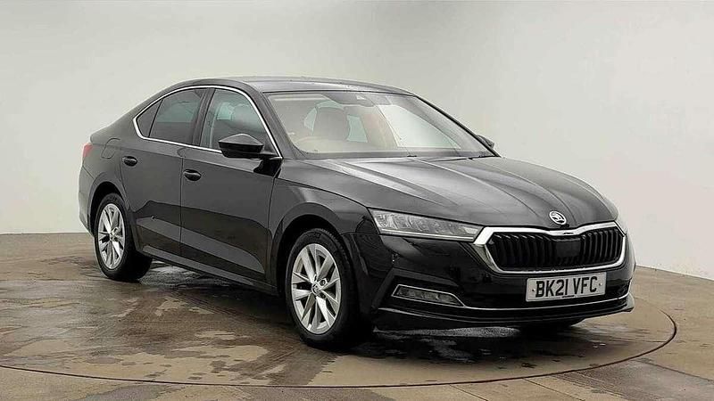 Black magic pearl effect Used 2021 Skoda Octavia SE L Hatchback | £17,820 (A bit pricey) - Image 1/4