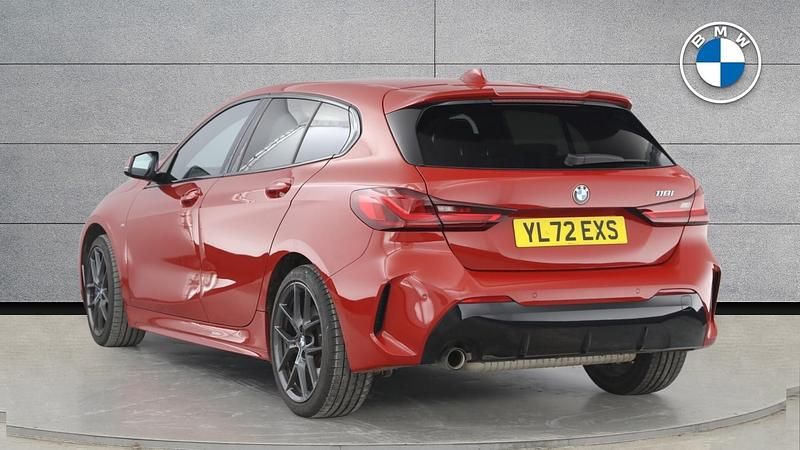 Used BMW 118 M Sport 136 HP (100 kW) 2023 Red Hatchback