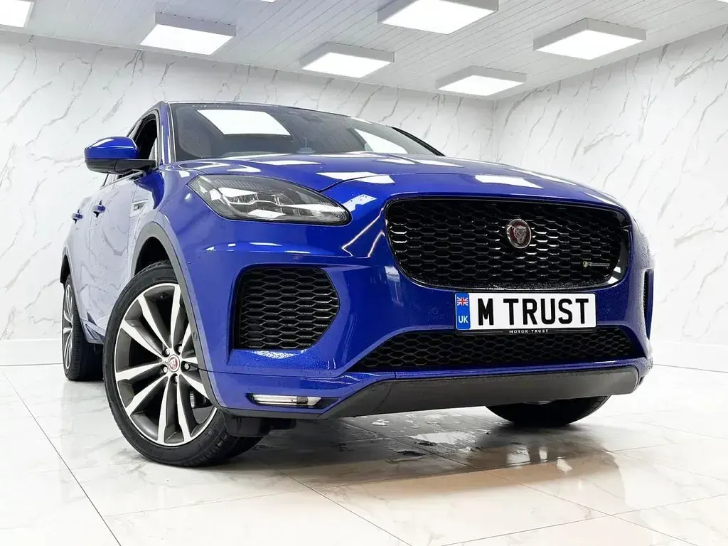 Used Jaguar E-Pace R-Dynamic 180 HP (132 kW) 2019 Blue SUV