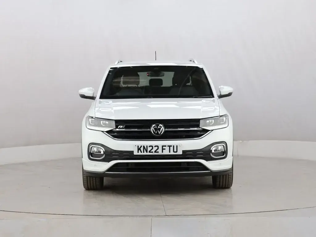 Used VW T-Cross R-line 110 HP (80 kW) 2022 White SUV