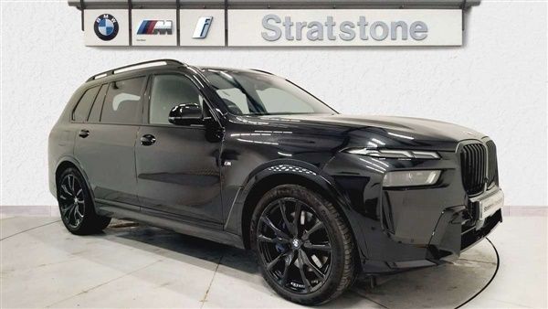 Black Used 2023 BMW X7 M Sport SUV | £68,499 (Fair price) - Image 1/4