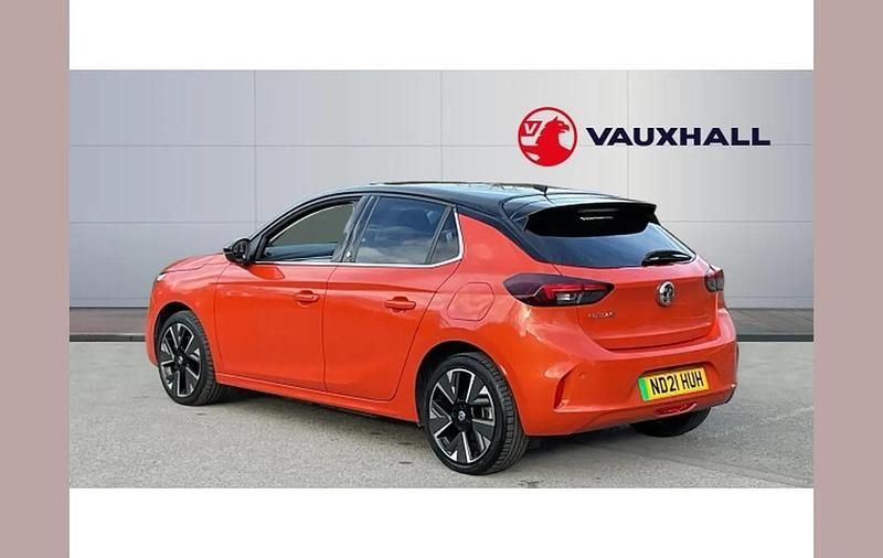 Used Vauxhall Corsa-e Elite 100 kW (136 HP) 2021 Orange Hatchback
