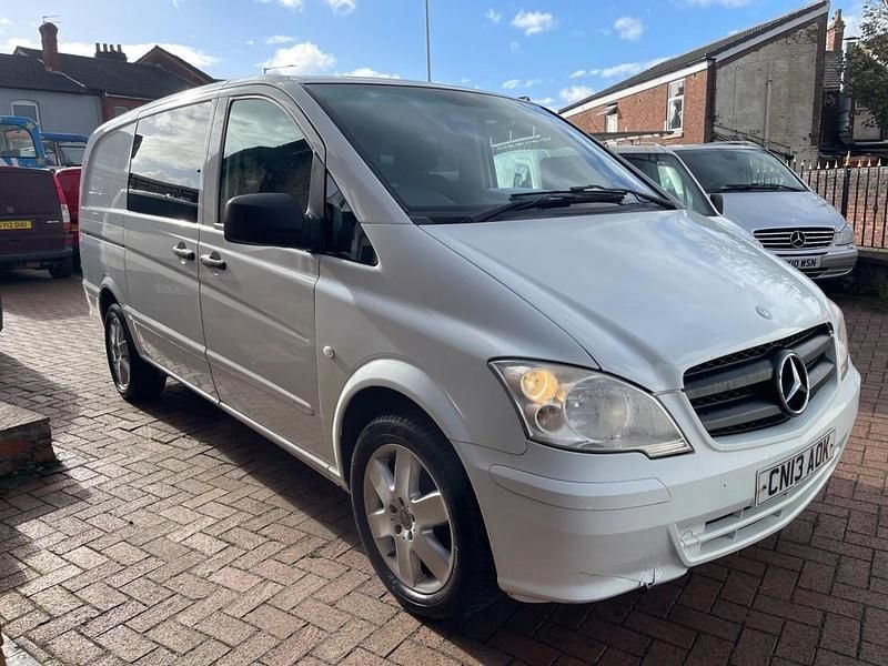 White Used 2013 Mercedes Vito Van | £5,995 (Fair price) - Image 1/4