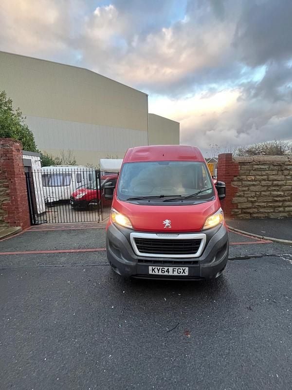 Red Used 2014 Peugeot Boxer Van | £3,350 (Super price) - Image 1/4