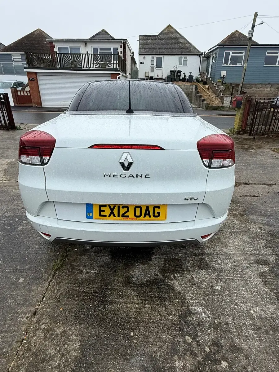 Used Renault Mégane Cabriolet GT-Line 2012 White Cabriolet