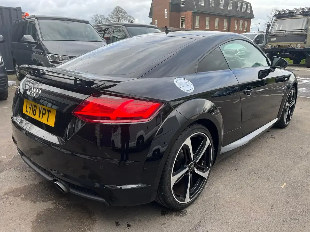 Used Audi TT Black Edition 180 HP (132 kW) 2018 Black Coupe