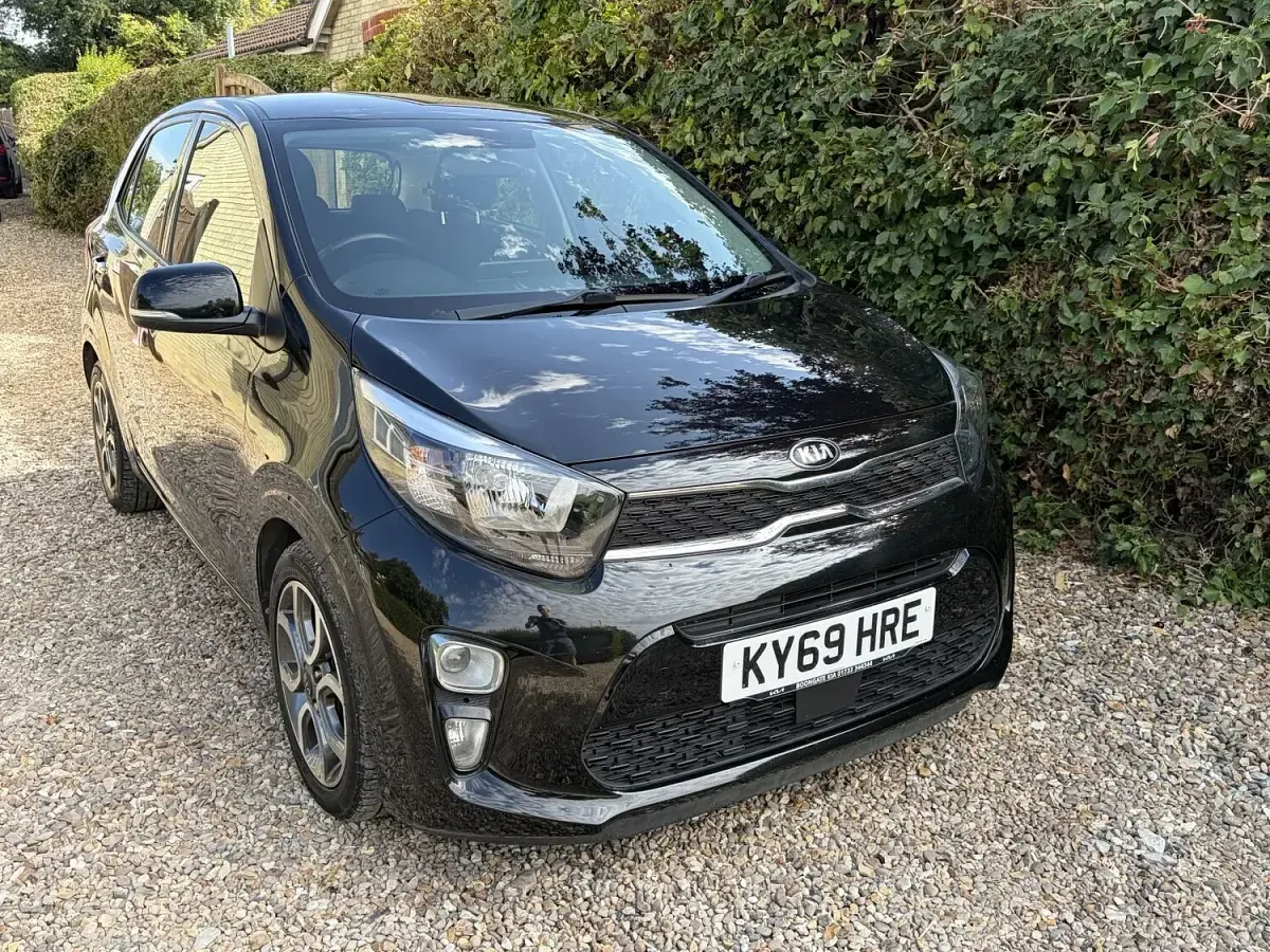 Used Kia Picanto 84 HP (61 kW) 2019 Black Hatchback