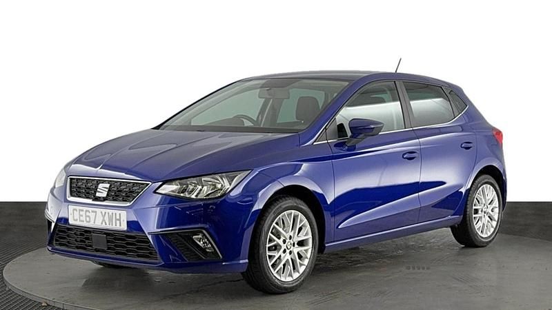 Blue Used 2017 Seat Ibiza SE Hatchback | £8,980 (Fair price) - Image 1/4