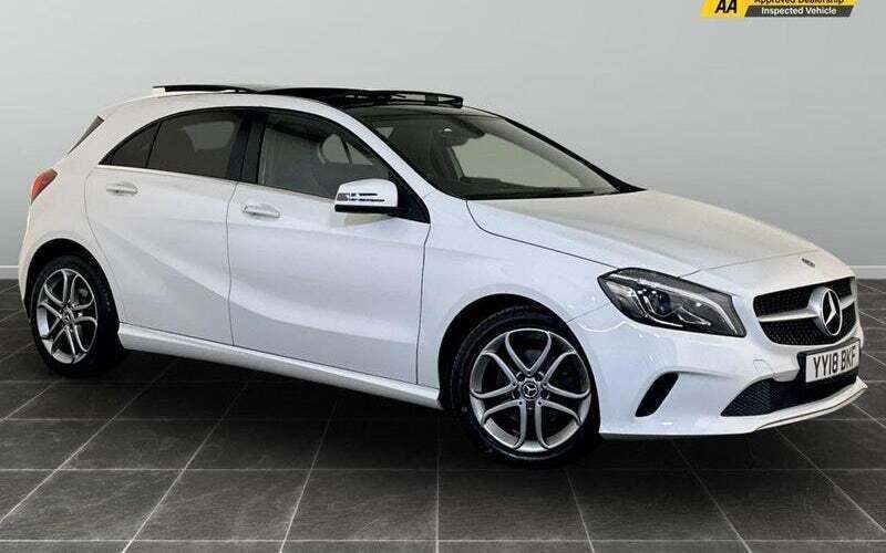 White Used 2018 Mercedes A200 Sport Edition Hatchback | £13,995 (Good price) - Image 1/2