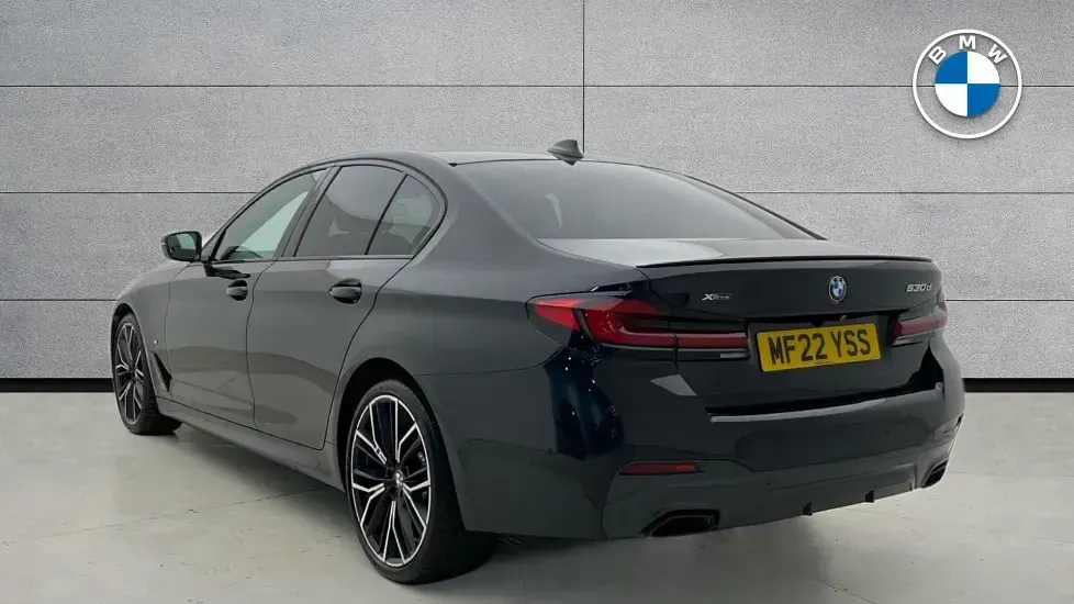 Used BMW 530 M Sport 286 HP (210 kW) 2022 Black Sedan