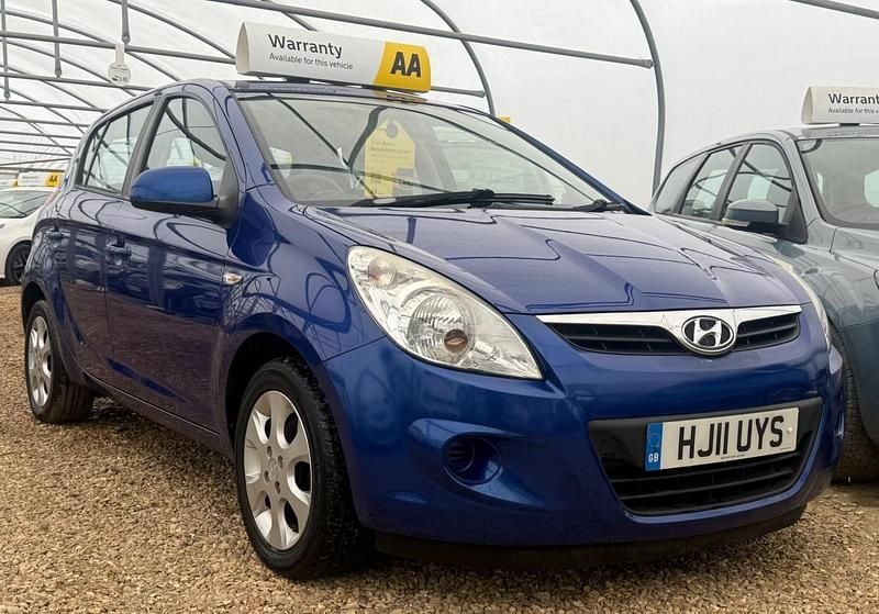 Blue Used 2011 Hyundai i20 Comfort Hatchback | £1,549 (Fair price) - Image 1/4