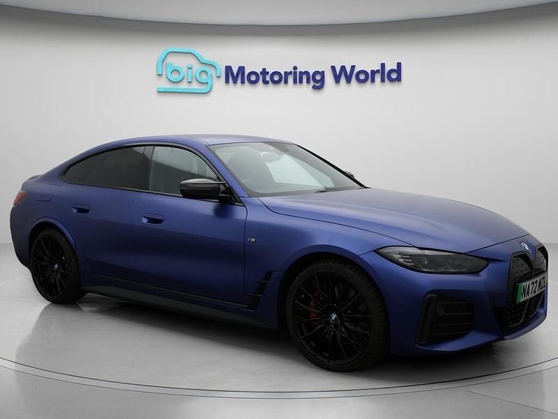 Blue Used 2022 BMW i4 Sedan | £35,900 (Fair price) - Image 1/4