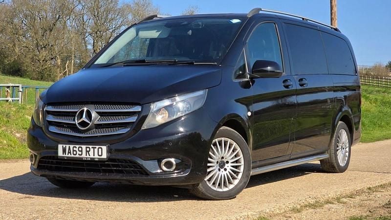 Used Mercedes Vito 161 HP (118 kW) 2019 Black Van
