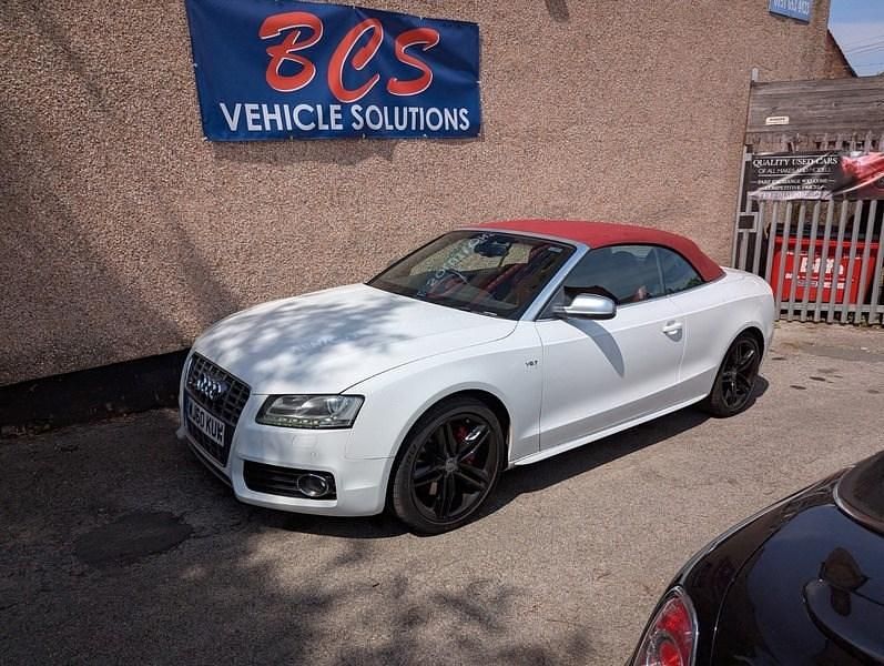 Begagnad Audi A5 Cabriolet Sport 2010 Vit Cab
