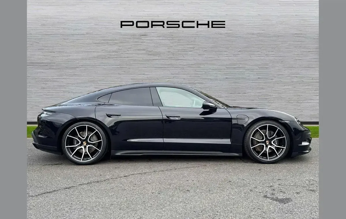 Used Porsche Taycan Black Edition 319 kW (435 HP) 2025 Jet black Sedan