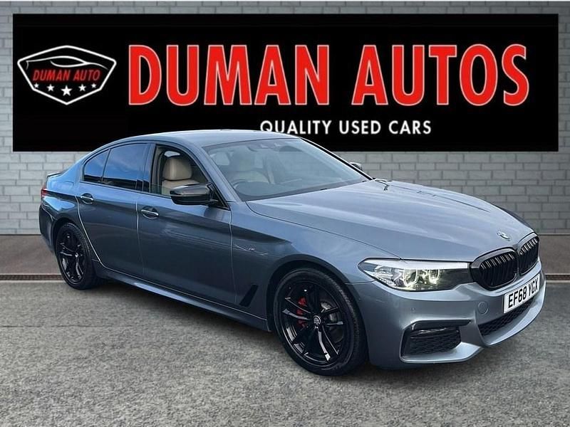 Used BMW 520 M Sport 190 HP (139 kW) 2018 Blue Sedan