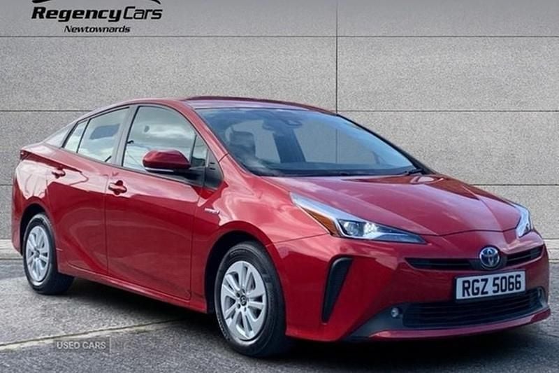 Red Used 2020 Toyota Prius Business Edition Hatchback | £14,695 (Good price) - Image 1/1