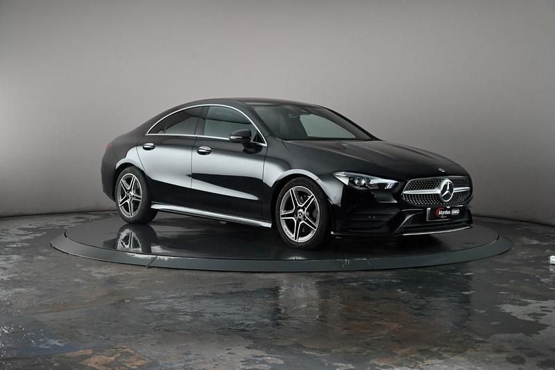 Black Used 2020 Mercedes CLA200 AMG line Coupe | £21,450 (Super price) - Image 1/4
