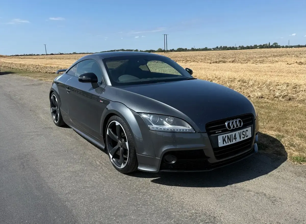 Used Audi TT Black Edition 184 HP (135 kW) 2014 Grey Coupe