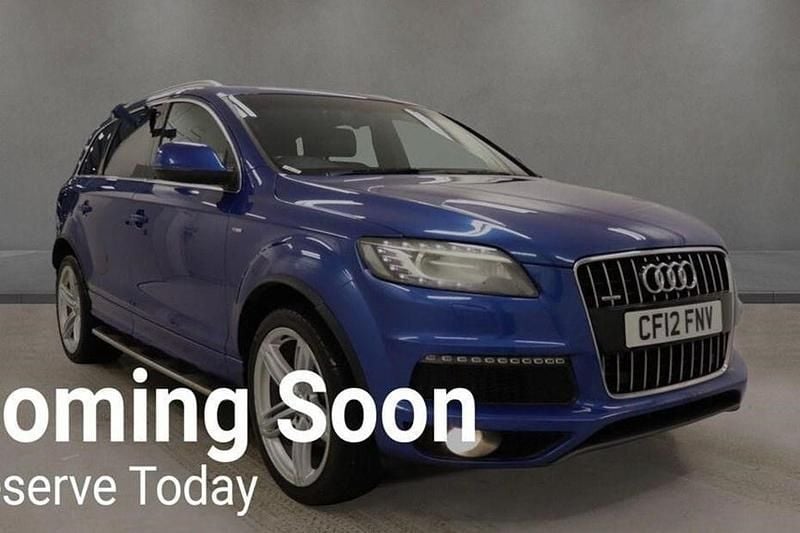 Blue Used 2012 Audi Q7 S-Line SUV | £10,950 (Fair price) - Image 1/1