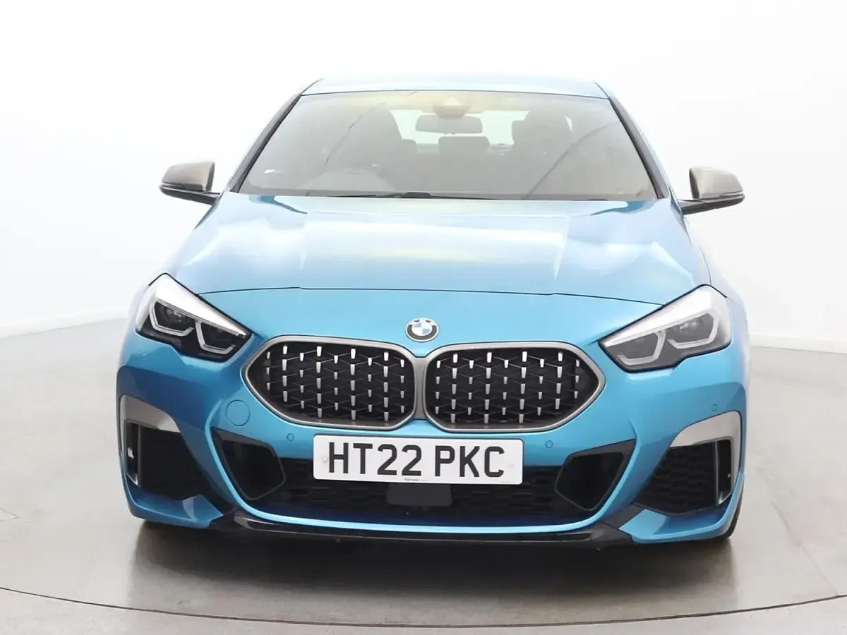 Used BMW M235 Sport Line 306 HP (225 kW) 2022 Blue Coupe
