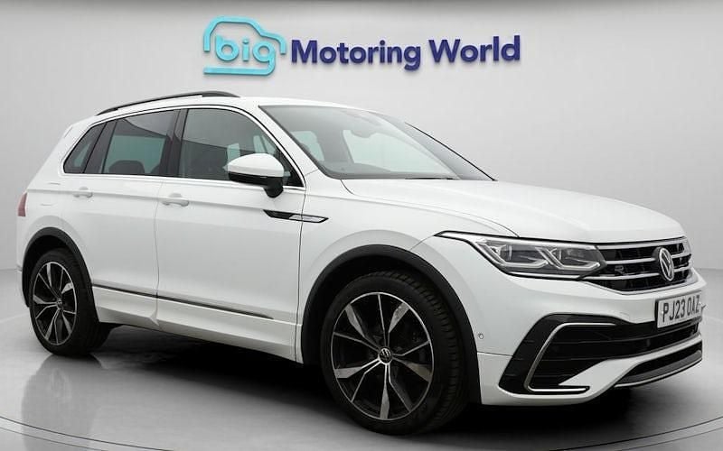 Used 2023 VW Tiguan R-line SUV | £25,700 (Good price) - Image 1/4