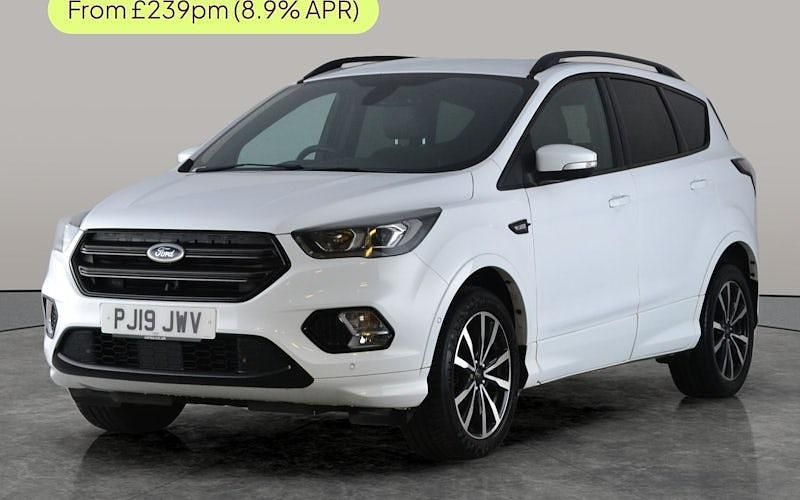 Used Ford Kuga ST-Line 150 HP (110 kW) 2019 White SUV