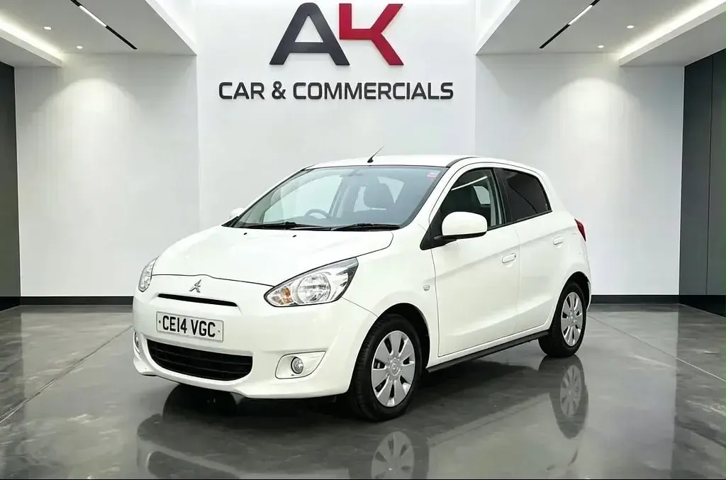 Used Mitsubishi Mirage 79 HP (58 kW) 2014 White Hatchback
