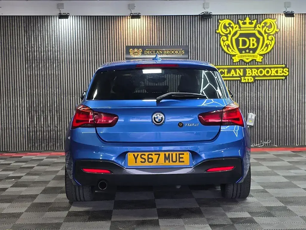 Used BMW 118 M Sport 2017 Blue Hatchback