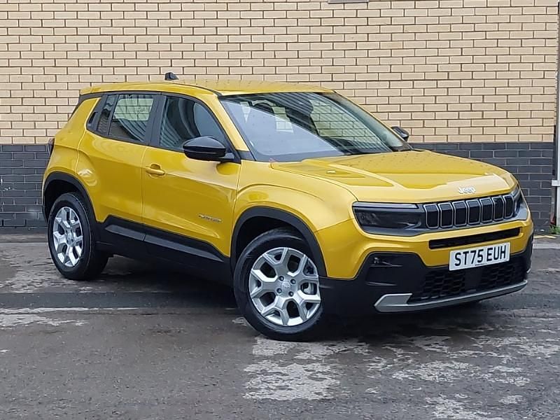 New Jeep Avenger Altitude 100 HP (73 kW) 2025 Yellow SUV