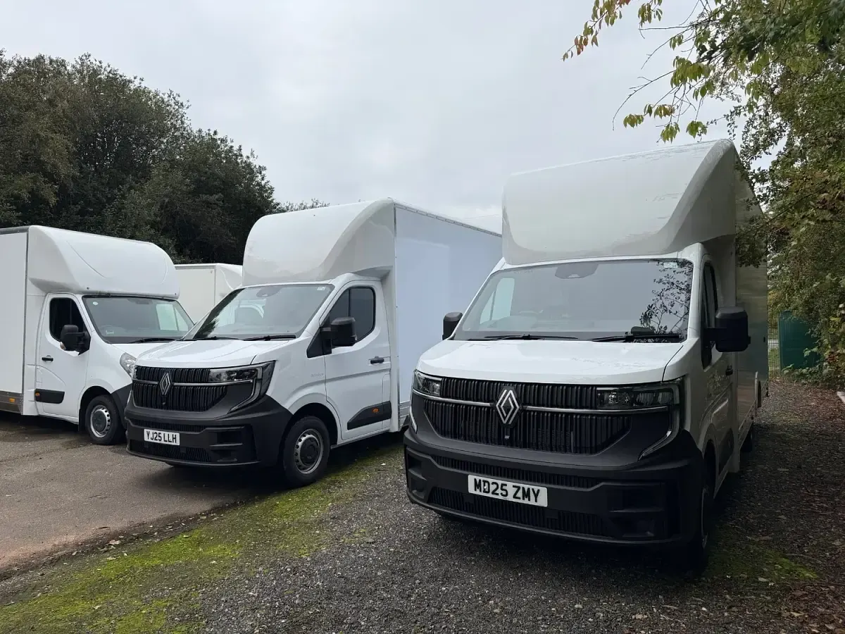 New Renault Master 2025 White Van