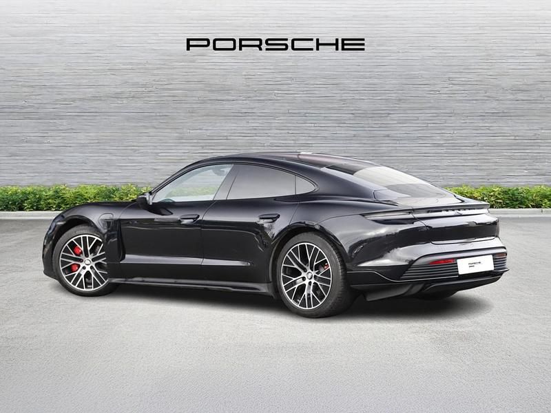 Used Porsche Taycan Performance Package 419 kW (571 HP) 2023 Black Sedan