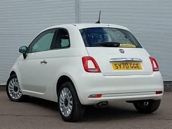 Used Fiat 500 Lounge 69 HP (50 kW) 2020 White Hatchback