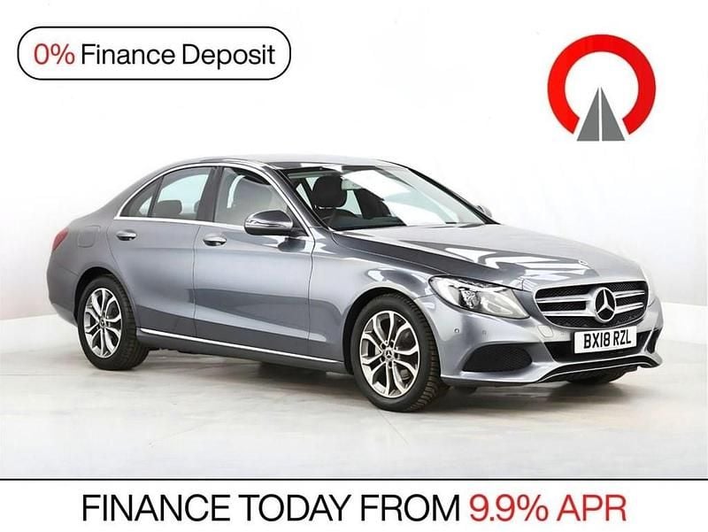 Used Mercedes C200 136 HP (100 kW) 2018 Grey Sedan