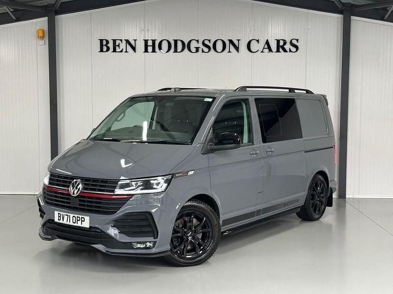 Grey Used 2021 VW T6.1 Black Edition Van | £46,995 - Image 1/4
