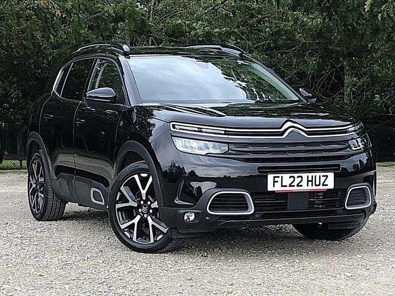 Black Used 2022 Citroën C5 Aircross Shine SUV | £17,295 (Fair price) - Image 1/4