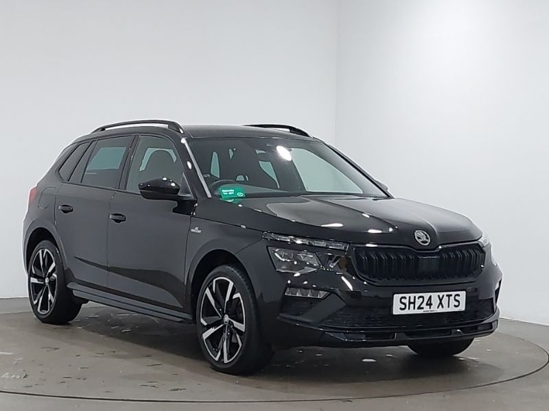 Black Used 2024 Skoda Kamiq Monte Carlo SUV | £20,998 (Fair price) - Image 1/4