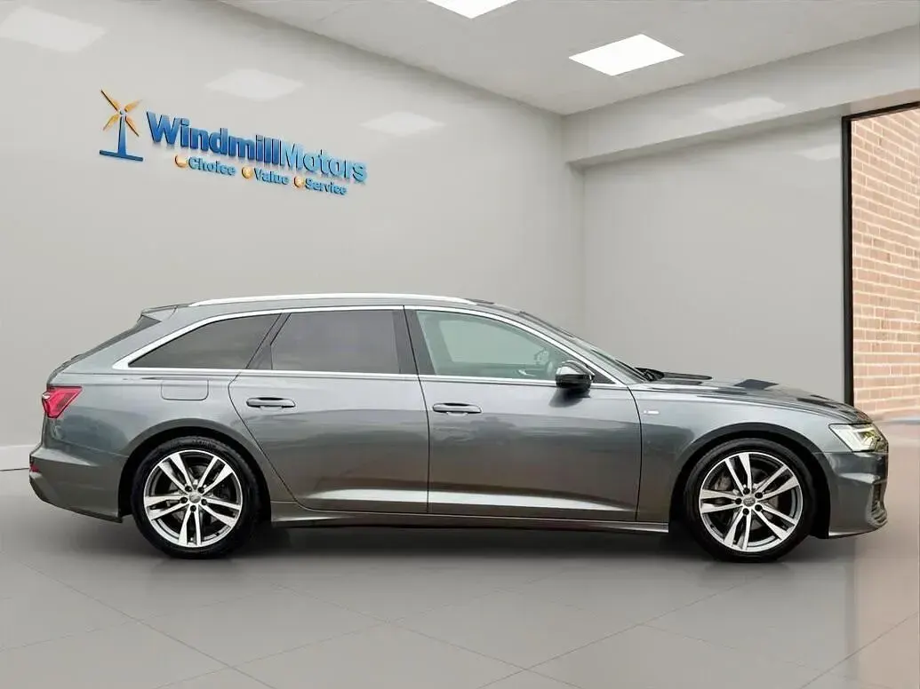 Begagnad Audi A6 S-Line 286 HK (210 kW) 2019 Grå Kombi