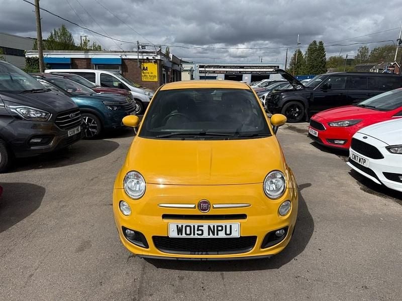 Usado Fiat 500 S 69 HP (50 kW) 2015 Amarelo Citadino