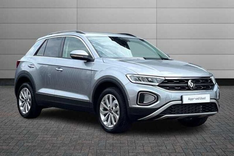 Pyrite silver Used 2025 VW T-Roc Match SUV | £28,950 - Image 1/4