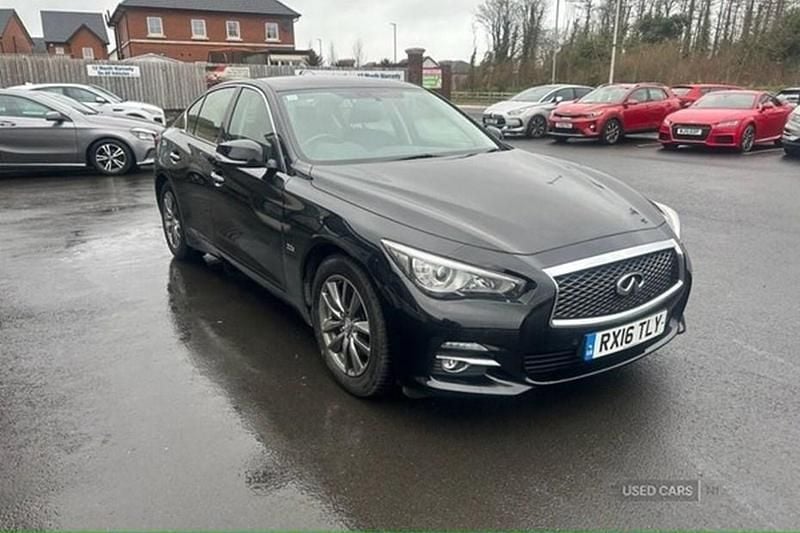 Used Infiniti Q50 170 HP (125 kW) 2016 Black Sedan