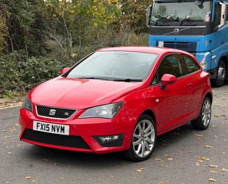 Red Used 2015 Seat Ibiza FR Sport Coupe | £3,490 (Fair price) - Image 1/4