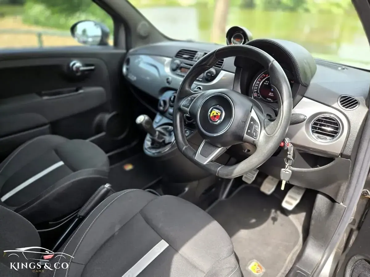 Used Abarth 500 135 HP (99 kW) 2014 Grey Hatchback