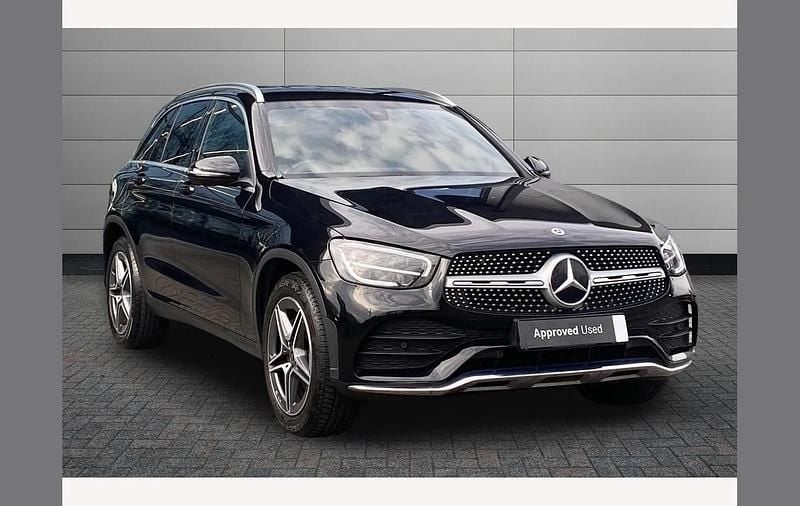 Used Mercedes GLC300 AMG line 254 HP (186 kW) 2020 Black SUV